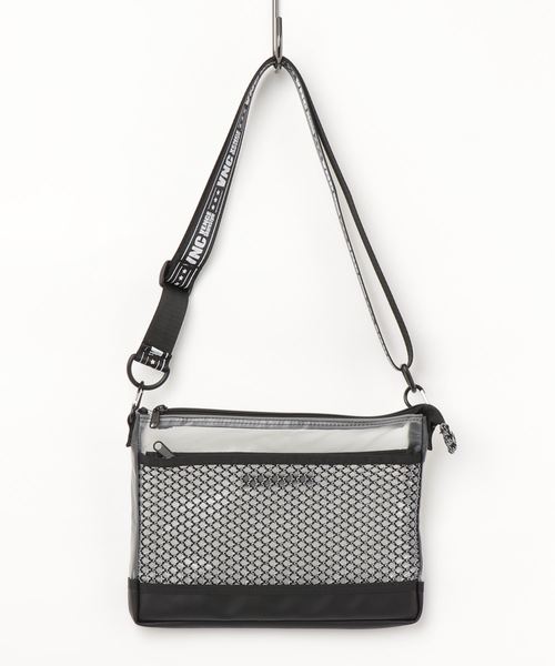 VENCEEXCHANGE（ヴァンスエクスチェンジ）の「PVCメッシュサコッシュバック（ショルダーバッグ・レディース・ピンク/ホワイト/ブラック・FREE）」の2枚目の写真