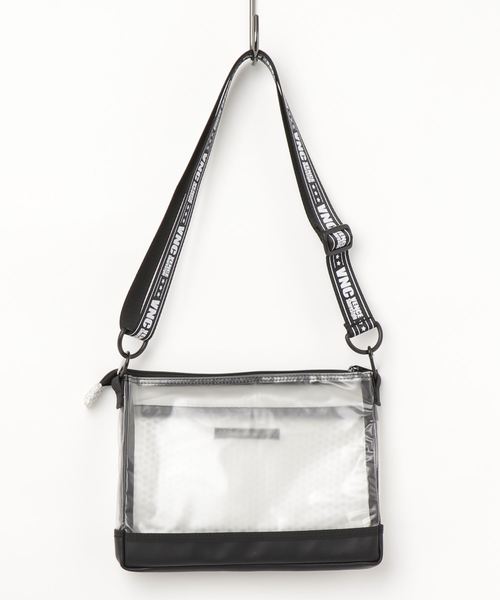 VENCEEXCHANGE（ヴァンスエクスチェンジ）の「PVCメッシュサコッシュバック（ショルダーバッグ・レディース・ピンク/ホワイト/ブラック・FREE）」の4枚目の写真