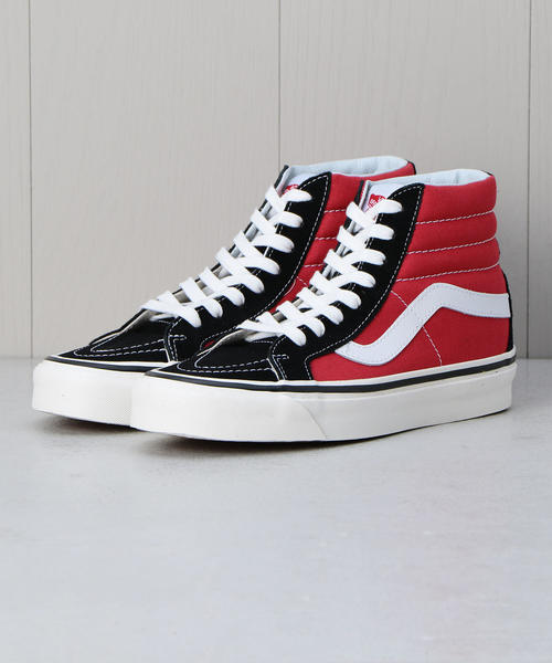 VANS(バンズ)の「<VANS>ANAHEIM FACTORY SK8-HI 38 DX/スニーカー ◆(スニーカー・レディース・イエロー/レッド・4h/5/6h/5h/6/7)」の3枚目の写真