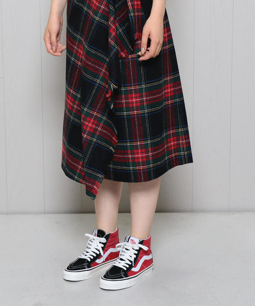 VANS(バンズ)の「<VANS>ANAHEIM FACTORY SK8-HI 38 DX/スニーカー ◆(スニーカー・レディース・イエロー/レッド・4h/5/6h/5h/6/7)」の9枚目の写真