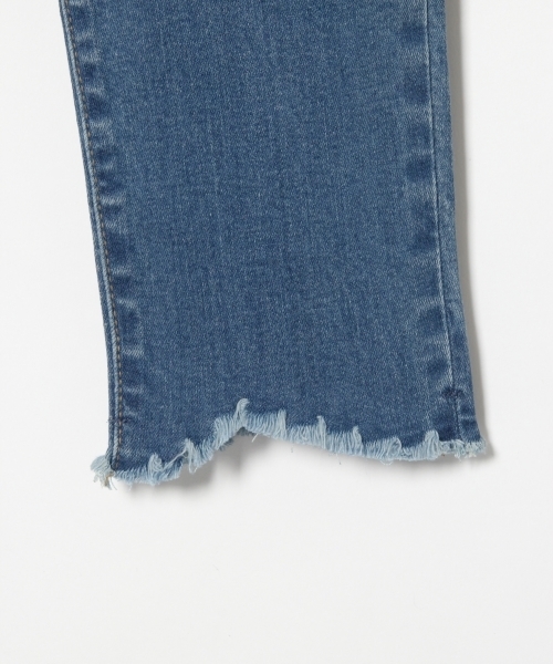 GLOBAL WORK（グローバルワーク）の「【ジュニア】スソフリンジカコウデニム/794485（デニムパンツ・キッズ・ブラック/ブルー/ネイビー・MEDIUM/LARGE）」の9枚目の写真