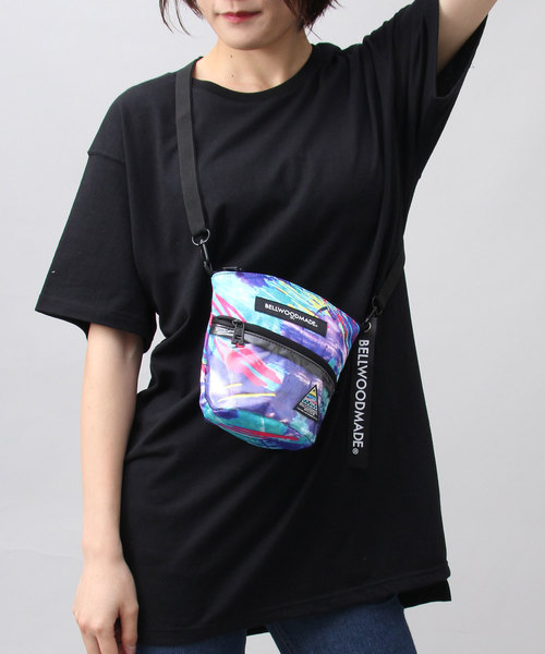 BELLWOODMADE（ベルウッドメイド）の「【 BELLWOODMADE / ベルウッドメイド 】 CHALK チョーク / サコッシュ / チョークバッグ（ショルダーバッグ・メンズ・ブラック/パープル/イエロー/カモフラージュ/ブラック系その他/グレー系その他/カラフル・FREE）」の7枚目の写真