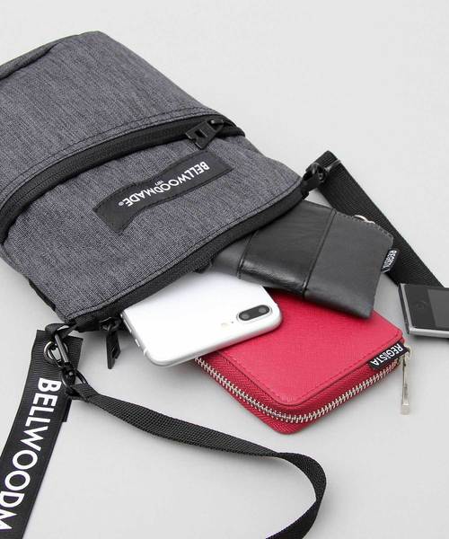 BELLWOODMADE（ベルウッドメイド）の「【 BELLWOODMADE / ベルウッドメイド 】 CHALK チョーク / サコッシュ / チョークバッグ（ショルダーバッグ・メンズ・ブラック/パープル/イエロー/カモフラージュ/ブラック系その他/グレー系その他/カラフル・FREE）」の18枚目の写真