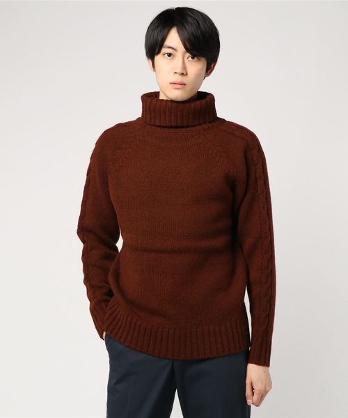 MHL.（エムエイチエル）の「HEAVY SHETLAND WOOL（ニット/セーター
