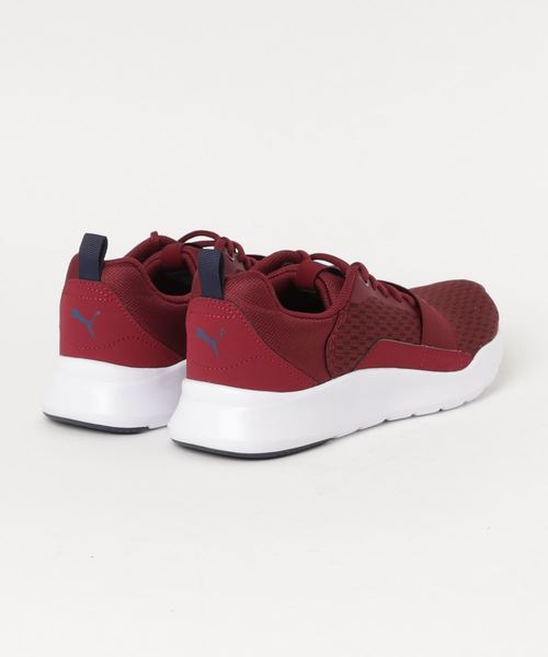 PUMA(プーマ)の「PUMA プーマ プーマ ワイヤード(スニーカー・メンズ・ブラック×レッド/ブラック×イエロー/レッド・25.0cm/25.5cm/26.0cm/26.5cm/27.0cm/27.5cm/28.0cm/28.5cm/29.0cm/29.5cm/30.0cm)」の4枚目の写真