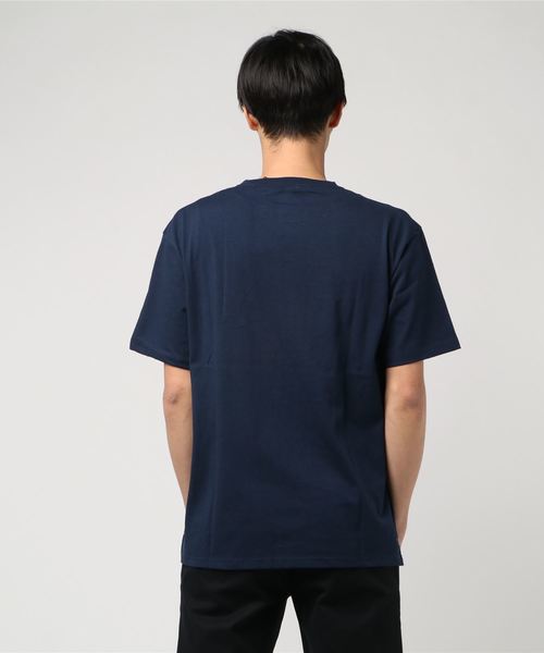 WEGO（ウィゴー）の「WEGO/USAコットンクルーネックポケットTシャツ（Tシャツ/カットソー・メンズ・ホワイト/ブラック/カーキ/ライトパープル/ネイビー/ベージュ/サックスブルー/レッド/ベージュ系その他/パープル/ダークグリーン/ワイン/ブラウン・LARGE/SMALL/MEDIUM）」の15枚目の写真