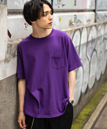 WEGO | WEGO/USAコットンクルーネックポケットTシャツ(Tシャツ/カットソー)