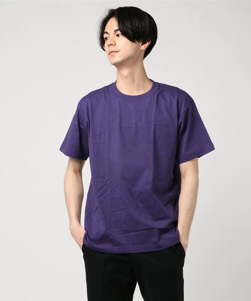 HANES(ヘインズ)の「HANES/ヘインズ BEEFY-T 半袖Tシャツ パックTEE 無地 H5180(Tシャツ/カットソー・メンズ・ホワイト/ブラック/パープル/ネイビー/グレー/ピンク/グリーン/ヘザーグレー/カーキ・S/M/L/XL)」の11枚目の写真