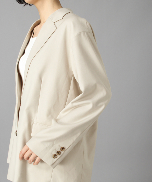 LOWRYS FARM（ローリーズファーム）の「ＴＲセットアップジャケット　847078（テーラードジャケット・レディース・ダークブラウン/ブラウン/グレー/グレー系その他/ブラウン系その他/ブラウン系その他2・FREE）」の15枚目の写真