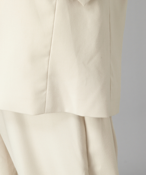 LOWRYS FARM（ローリーズファーム）の「ＴＲセットアップジャケット　847078（テーラードジャケット・レディース・ダークブラウン/ブラウン/グレー/グレー系その他/ブラウン系その他/ブラウン系その他2・FREE）」の8枚目の写真