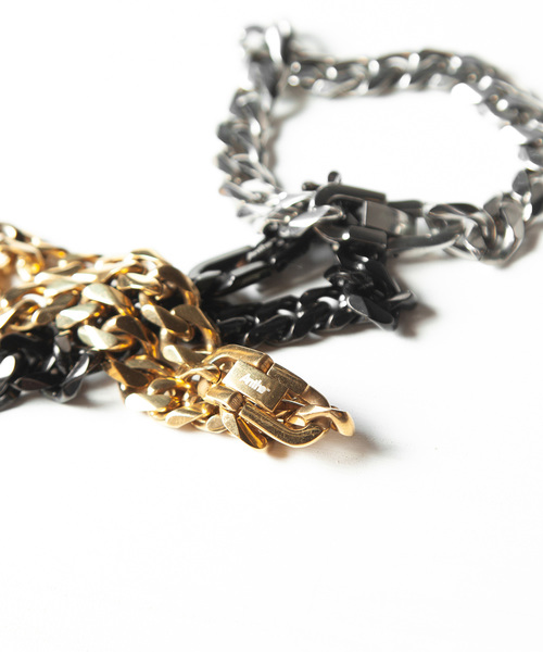 Anthe（アンテ）の「Anthe / stainless kihei chain bracelet（ブレスレット・メンズ・ブラック/シルバー/ゴールド・FREE）」の10枚目の写真