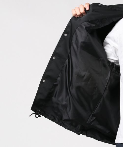 WEGO（ウィゴー）の「WEGO/Spaceビッグシルエットコーチジャケット（ブルゾン・メンズ・パープル/ブラック・MEDIUM/LARGE）」の4枚目の写真