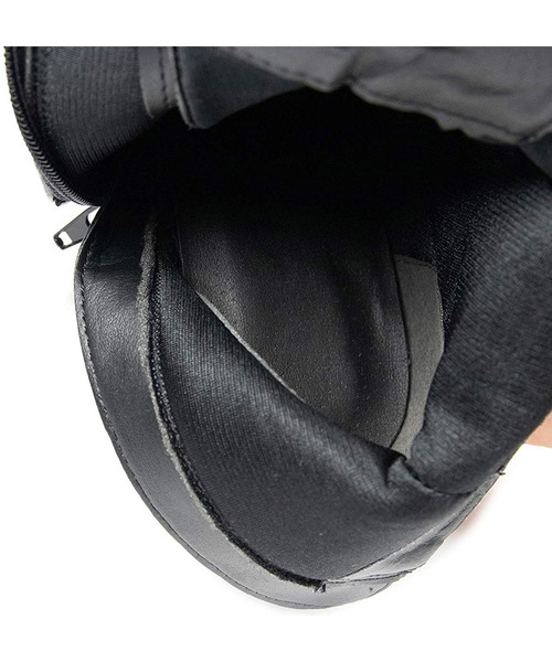 KYOETSU（キョウエツ）の「ショートブーツ（ブーツ・レディース・ブラック/アイボリー・23.5cm/24.5cm/25.5cm/23.0cm/24.0cm/25.0cm/26.0cm/22.5cm/22.0cm/21.5cm）」の9枚目の写真