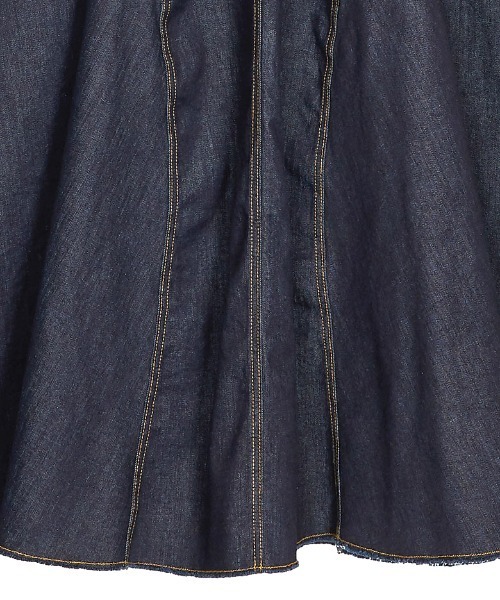 Ameri（アメリ）の「STUDS DENIM DRESS（ワンピース）」 - WEAR