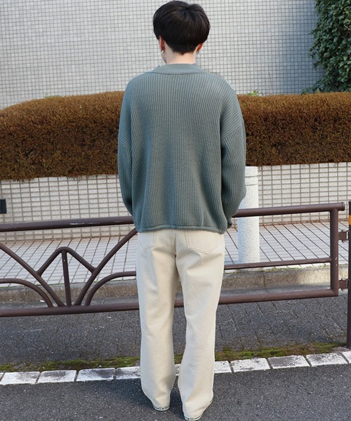 PairPair（ペアペア）の「ドロスト＆ポケット付きモックネックニット（ニット/セーター・レディース・その他/ライトベージュ/ベージュ・MEDIUM/LARGE）」の20枚目の写真