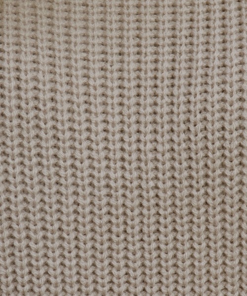 PairPair（ペアペア）の「ドロスト＆ポケット付きモックネックニット（ニット/セーター・レディース・その他/ライトベージュ/ベージュ・MEDIUM/LARGE）」の17枚目の写真