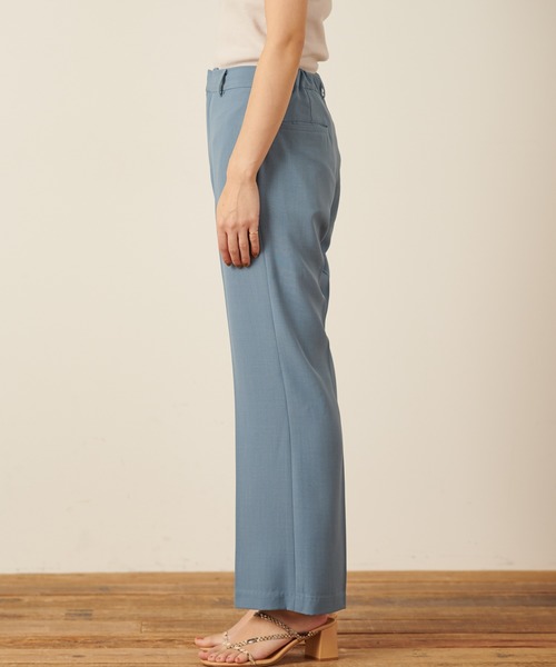 Omekashi(オメカシ)の「フレアスラックス(スラックス・レディース・ブルー/ピンク/アイボリー・1/2)」の9枚目の写真