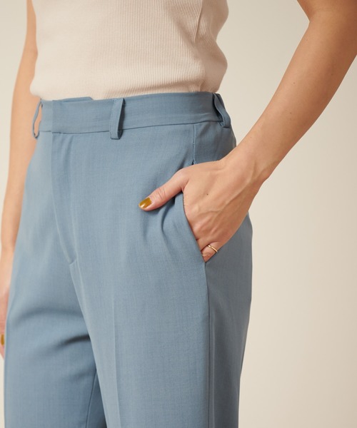 Omekashi(オメカシ)の「フレアスラックス(スラックス・レディース・ブルー/ピンク/アイボリー・1/2)」の10枚目の写真