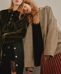 Fano Studios�i�t�@�m �X�g�D�f�B�I�Y�j�́u�yFano Studios�z�y2020/SS�z�r�b�O�V���G�b�g  �`�F�b�N�� �e�[���[�h�W���P�b�g chw1015�i�e�[���[�h�W���P�b�g�j�v