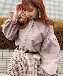 apres jour | イロイロボタンハイネックブラウス【ZOZOTOWN限定アイテム】(シャツ/ブラウス)