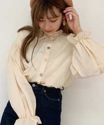 apres jour | イロイロボタンハイネックブラウス【ZOZOTOWN限定アイテム】(シャツ/ブラウス)