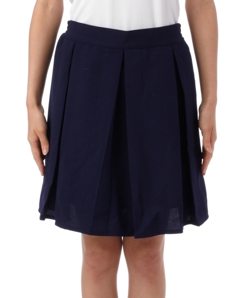 THE EMPORIUM(ジエンポリアム)の「タックプリーツスカート(スカート・レディース・ブラック/グリーン/レッド/ブルー・38/40)」の3枚目の写真