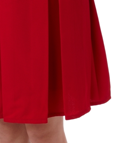 THE EMPORIUM(ジエンポリアム)の「タックプリーツスカート(スカート・レディース・ブラック/グリーン/レッド/ブルー・38/40)」の5枚目の写真