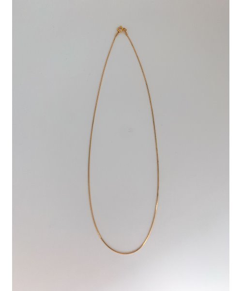 mou（モウ）の「S925シンプルチェーンネックレス（幅1mm）（ネックレス・レディース・シルバー/ゴールド・FREE）」の3枚目の写真