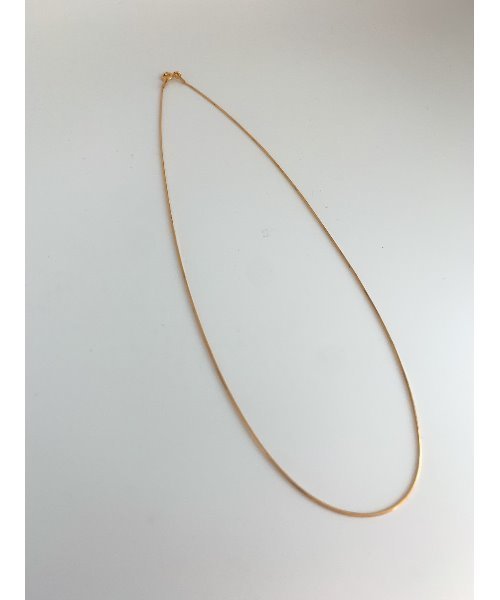 mou（モウ）の「S925シンプルチェーンネックレス（幅1mm）（ネックレス・レディース・シルバー/ゴールド・FREE）」の6枚目の写真