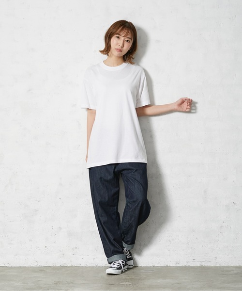 United Athle（ユナイテッドアスレ）の「【United Athle/ユナイテッドアスレ】Tシャツ 　無地　ユニセックス クルーネック（Tシャツ/カットソー・メンズ・ホワイト/ブラック・SMALL/MEDIUM/LARGE/X-LARGE/XX-LARGE）」の9枚目の写真