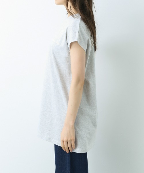 Heather(ヘザー)の「ホログラムプリントチュニックT 891617(Tシャツ/カットソー・レディース・ホワイト/グレー/ブラック・FREE)」の8枚目の写真