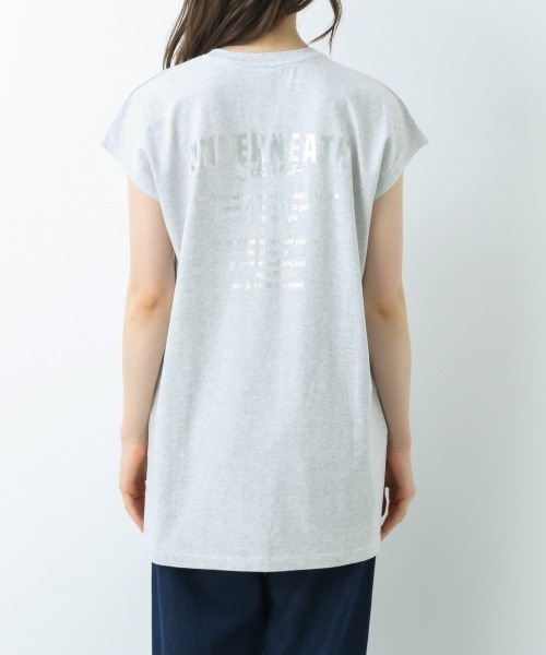 Heather(ヘザー)の「ホログラムプリントチュニックT 891617(Tシャツ/カットソー・レディース・ホワイト/グレー/ブラック・FREE)」の11枚目の写真