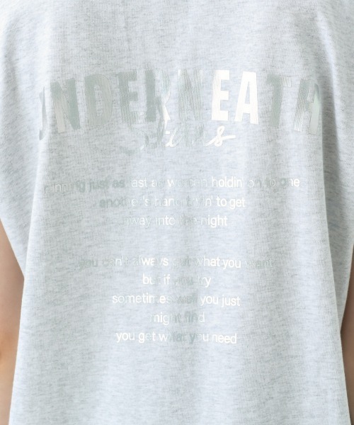 Heather(ヘザー)の「ホログラムプリントチュニックT 891617(Tシャツ/カットソー・レディース・ホワイト/グレー/ブラック・FREE)」の6枚目の写真