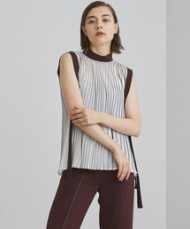 UNITED TOKYO | アパートカラープリーツブラウス(シャツ/ブラウス)