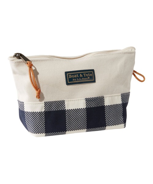 L.L.Bean（エルエルビーン）の「ボート・アンド・トート・ジップ・ポーチ（ポーチ・レディース・ブルー/アイボリー/グリーン系その他/レッド系その他/ドット/レッド系その他2/イエロー/ブルー系その他/ミント/カラフル/ネイビー×ホワイト・ONE SIZE）」の6枚目の写真