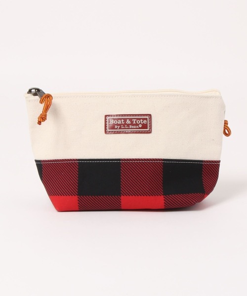 L.L.Bean（エルエルビーン）の「ボート・アンド・トート・ジップ・ポーチ（ポーチ・レディース・ブルー/アイボリー/グリーン系その他/レッド系その他/ドット/レッド系その他2/イエロー/ブルー系その他/ミント/カラフル/ネイビー×ホワイト・ONE SIZE）」の14枚目の写真