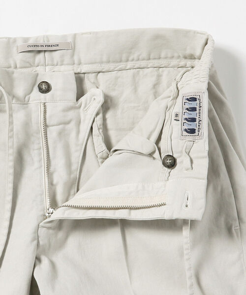 giabsarchivio MASACCIO 1プリーツ ドローコード giab's ARCHIVIO（ジャブス アルキヴィオ）の「giabsarchivio