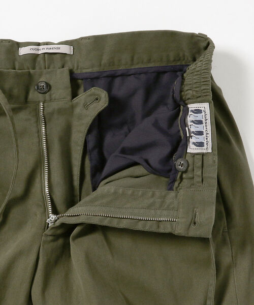 giabsarchivio MASACCIO 1プリーツ ドローコード Brilla per il gusto（ブリッラ ペル イル グスト）【別注