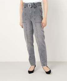Guess | MOM CARGO High-Rise Belted Denim Pant(デニムパンツ)
