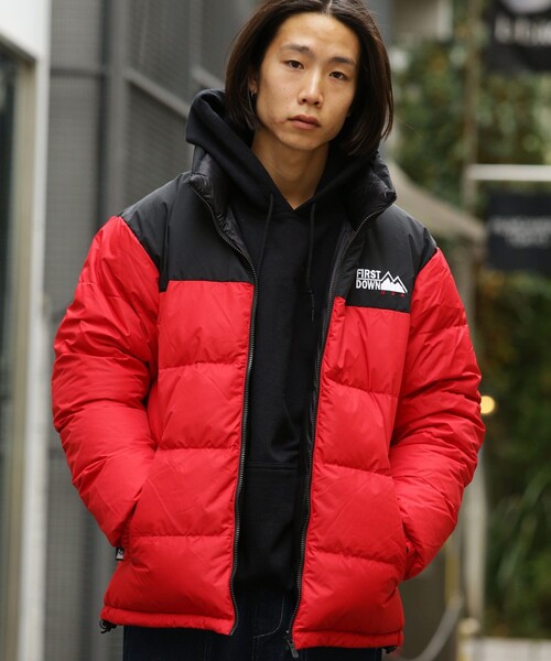 FIRST DOWN ファーストダウン リバーシブル ダウン オーバーサイズ FIRST DOWN ファーストダウン リバーシブルダウンジャケット
