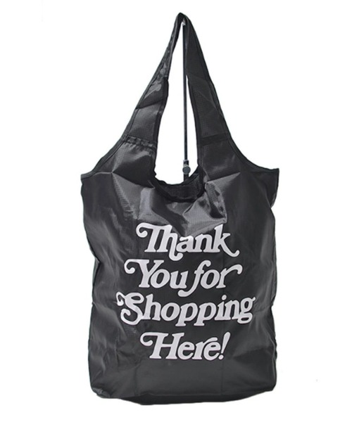 FRUIT OF THE LOOM（フルーツオブザルーム）の「PACKABLE ECO TOTE TYSH / ショッピング / トートバッグ / パッカブル / コンパクト / カジュアル / ナイロン（トートバッグ・メンズ・ブラック/パープル/レッド/サックスブルー/イエロー/ミント・FREE）」の2枚目の写真