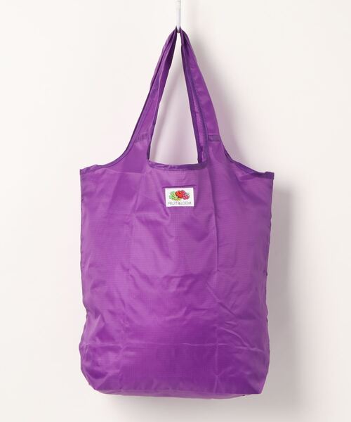 FRUIT OF THE LOOM（フルーツオブザルーム）の「PACKABLE ECO TOTE TYSH / ショッピング / トートバッグ / パッカブル / コンパクト / カジュアル / ナイロン（トートバッグ・メンズ・ブラック/パープル/レッド/サックスブルー/イエロー/ミント・FREE）」の13枚目の写真