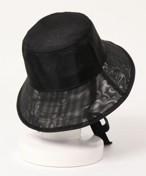 note et silence (ノートエシロンス)の「ナイロンメッシュ バケットハット(ハット・レディース・ブラック/ブラウン・FREE)」の19枚目の写真