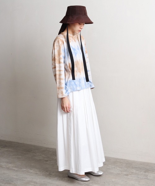 note et silence (ノートエシロンス)の「ナイロンメッシュ バケットハット(ハット・レディース・ブラック/ブラウン・FREE)」の6枚目の写真