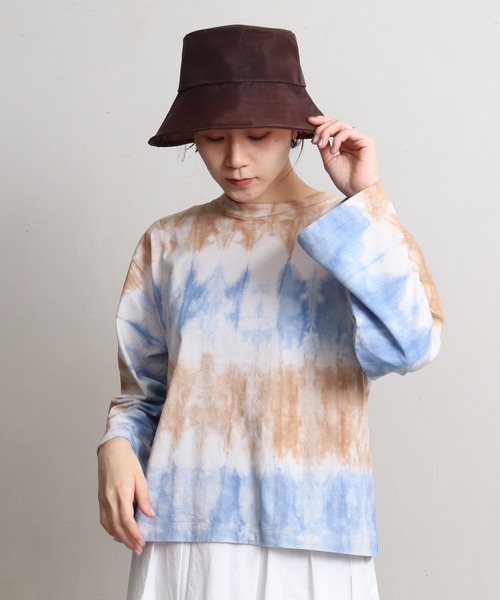 note et silence (ノートエシロンス)の「ナイロンメッシュ バケットハット(ハット・レディース・ブラック/ブラウン・FREE)」の10枚目の写真