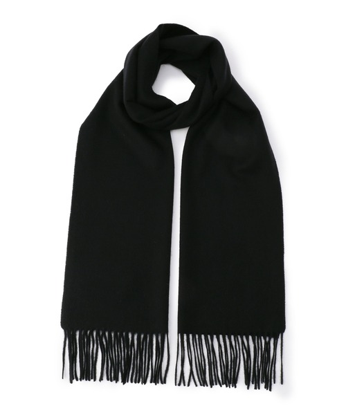 ESTNATION（エストネーション）の「ESTNATION / カシミヤマフラー（マフラー・メンズ・ネイビー/ベージュ/ライトグレー/ホワイト/ダークブラウン/ブラック・FREE）」の3枚目の写真