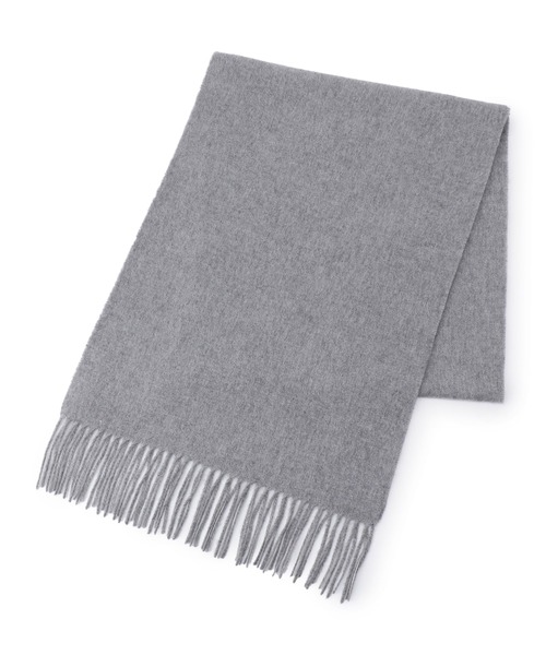 ESTNATION（エストネーション）の「ESTNATION / カシミヤマフラー（マフラー・メンズ・ネイビー/ベージュ/ライトグレー/ホワイト/ダークブラウン/ブラック・FREE）」の8枚目の写真