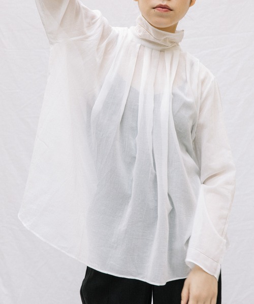 LANDWARDS - 【新品】Liyoca ベトナム刺繍ブラウス  LANDWARDS セール】【Liyoca】ベトナムハンド刺繍シアーブラウス（シャツ