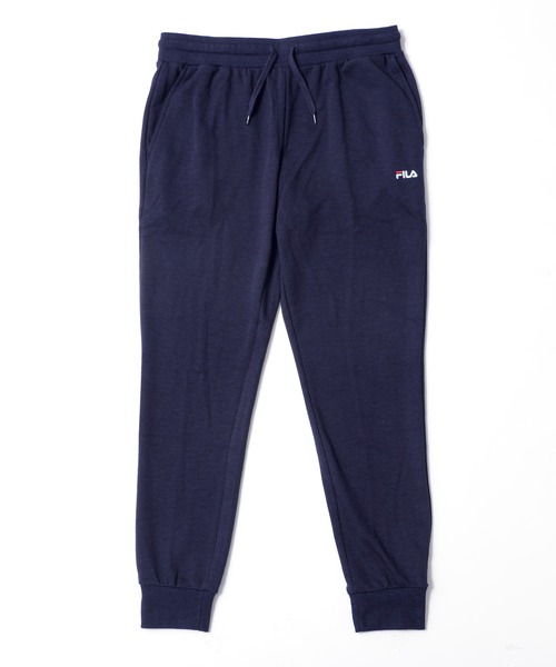 【セール】【FILA/フィラ】WEB限定 別注 ワンポイント ロゴ刺繍 ワンマイルウェア セットアップ スウェット ビッグシルエット トレーナー&ジョガーパンツ 裏毛（ルームウェア/パジャマ）｜FILA（フィラ）