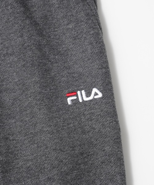 【セール】【FILA/フィラ】WEB限定 別注 ワンポイント ロゴ刺繍 ワンマイルウェア セットアップ スウェット ビッグシルエット トレーナー&ジョガーパンツ 裏毛（ルームウェア/パジャマ）｜FILA（フィラ）